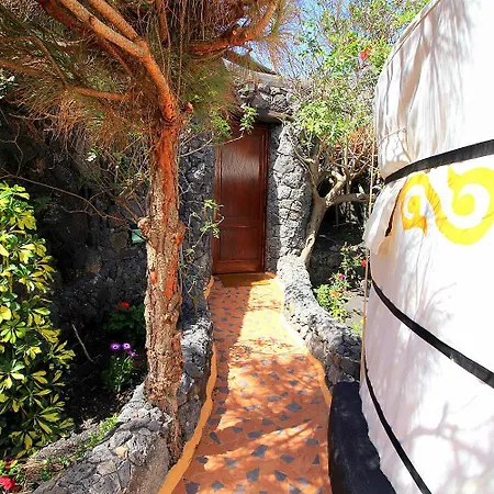 Jurte - Traumhafter Meerblick, Beheizter Pool, Sauna, Billiard, Tischtennis, Garten Apartament La Asomada (Lanzarote)