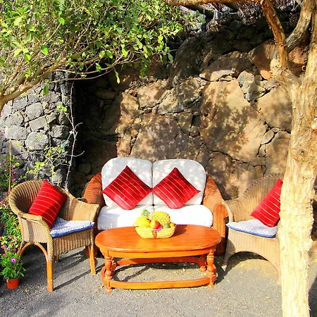 Jurte - Traumhafter Meerblick, Beheizter Pool, Sauna, Billiard, Tischtennis, Garten * La Asomada (Lanzarote)