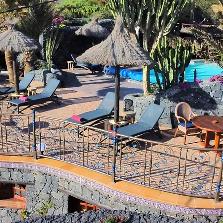 Jurte - Traumhafter Meerblick, Beheizter Pool, Sauna, Billiard, Tischtennis, Garten Apartament La Asomada (Lanzarote)